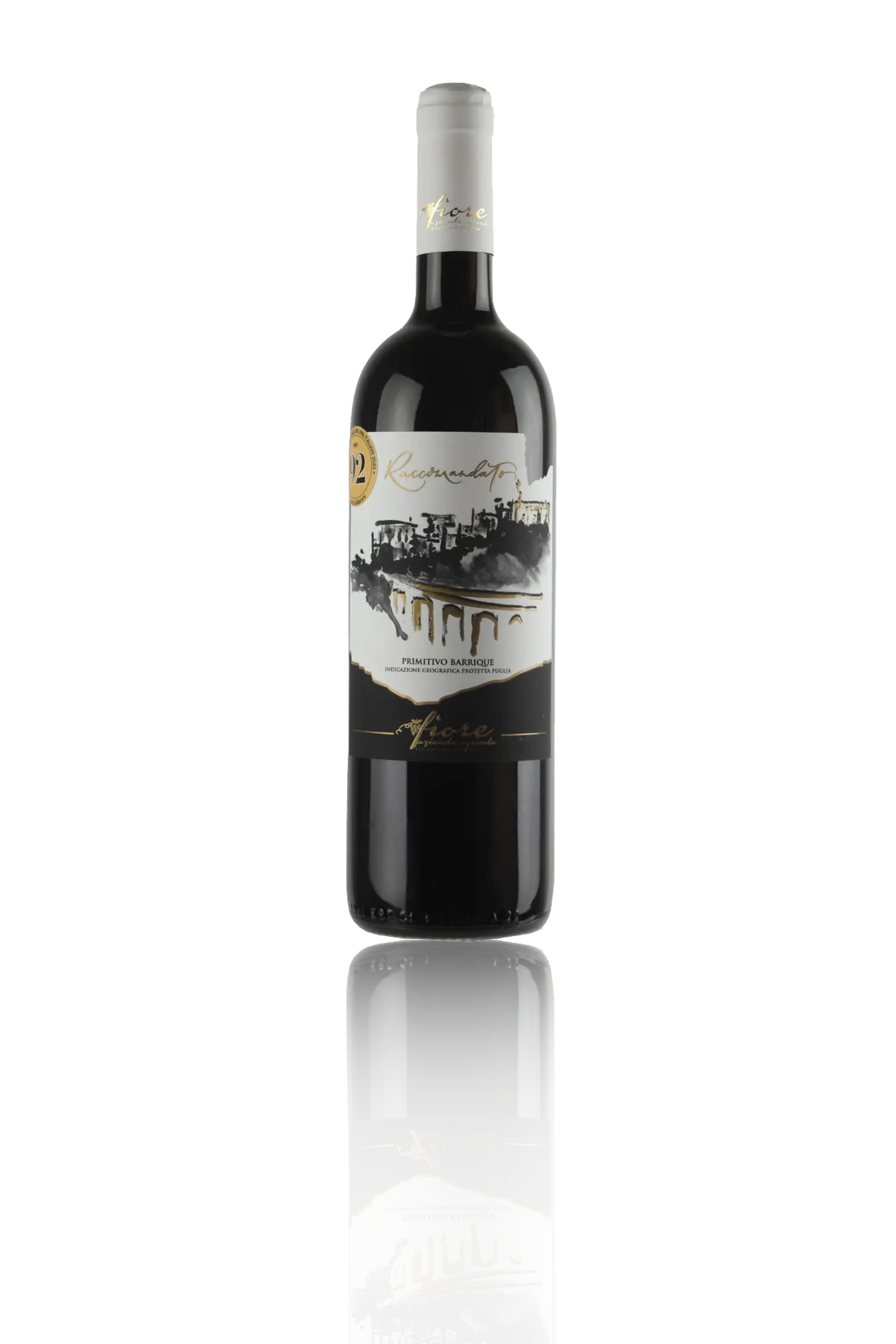 Bottiglia di vino Raccomandato di Cantine Fiore