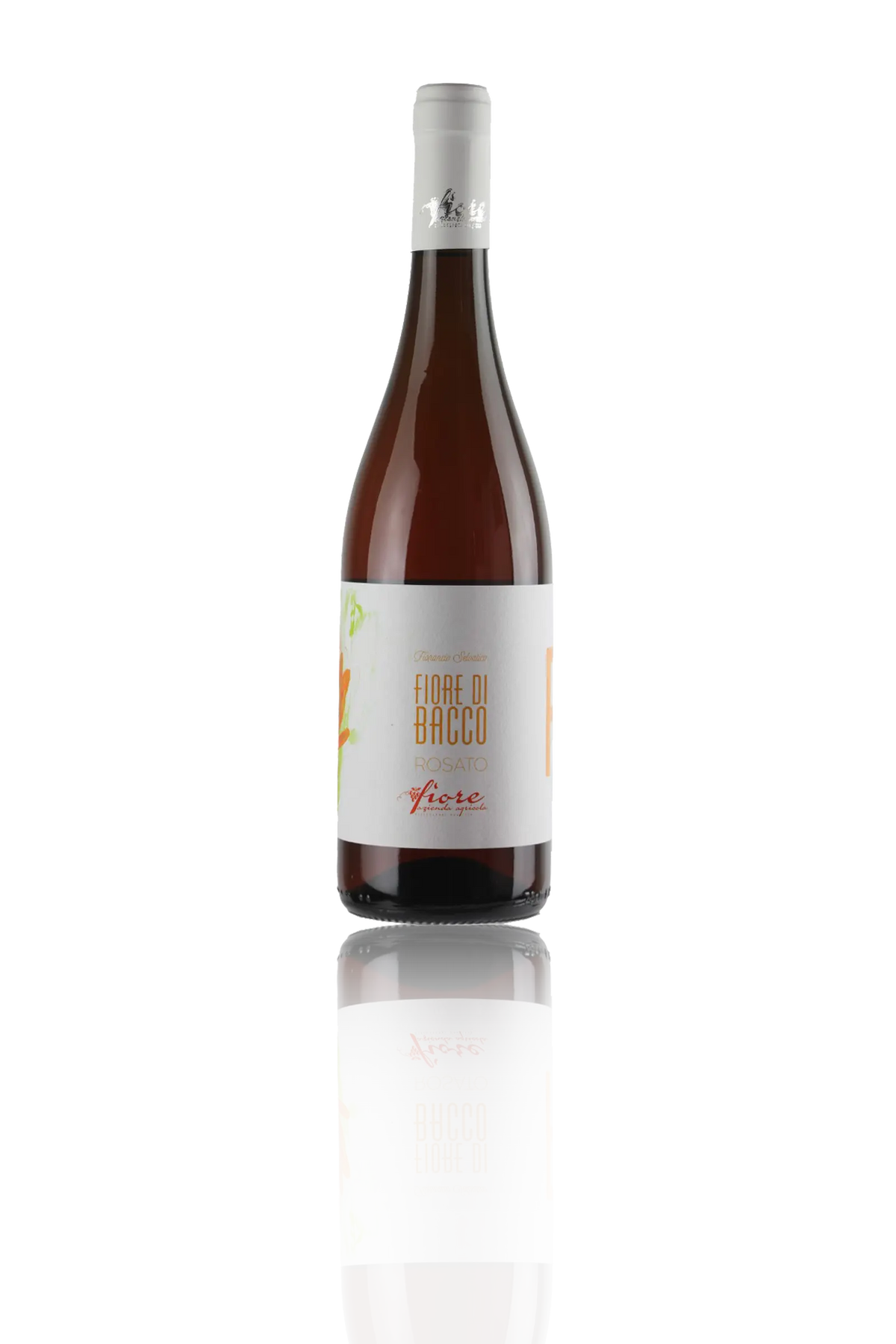 Bottiglia di vino Fiore di Bacco Rosato di Cantine Fiore