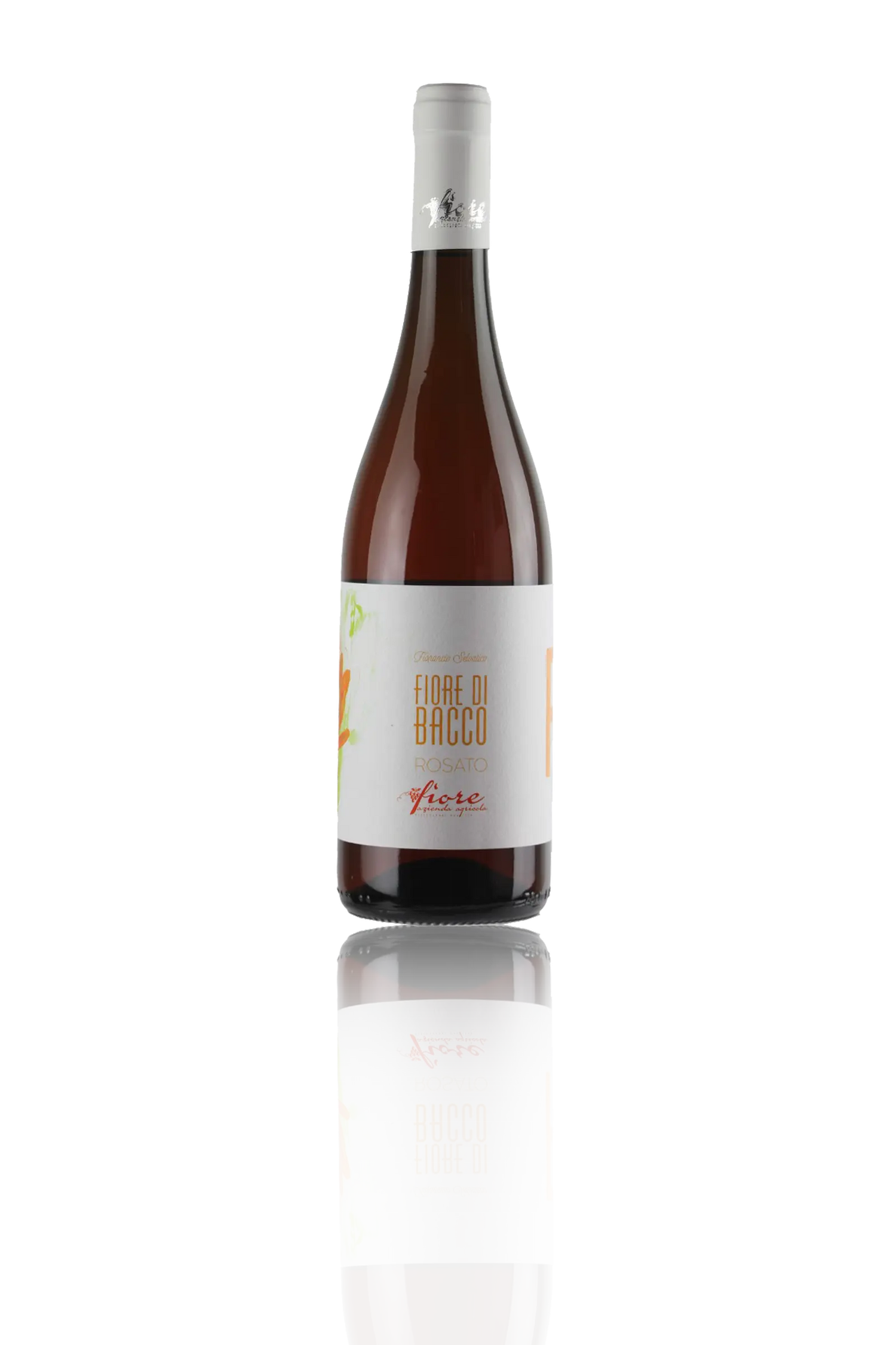 Bottiglia di vino Fiore di Bacco Rosato di Cantine Fiore