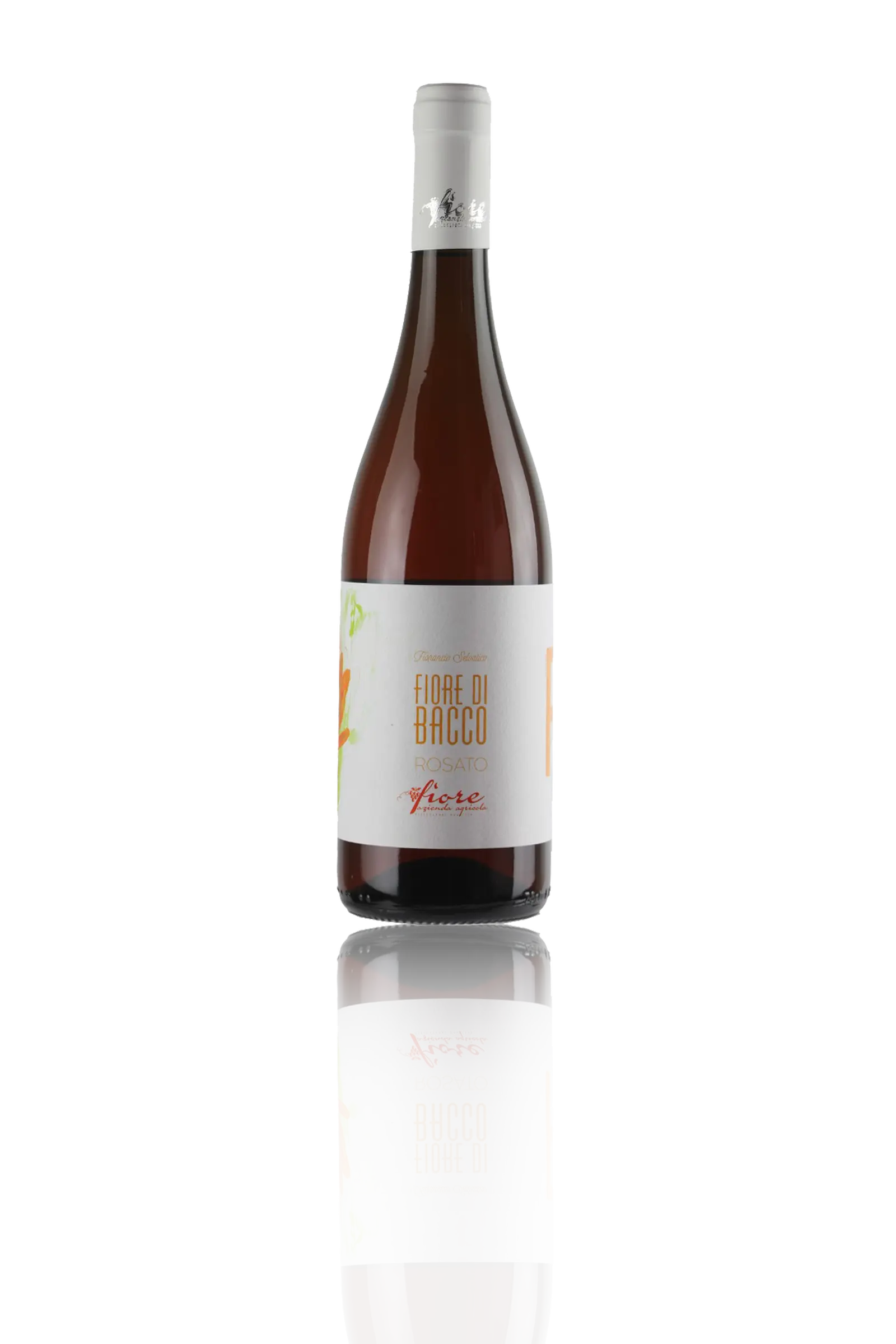 Bottiglia di vino Fiore di Bacco Rosato di Cantine Fiore