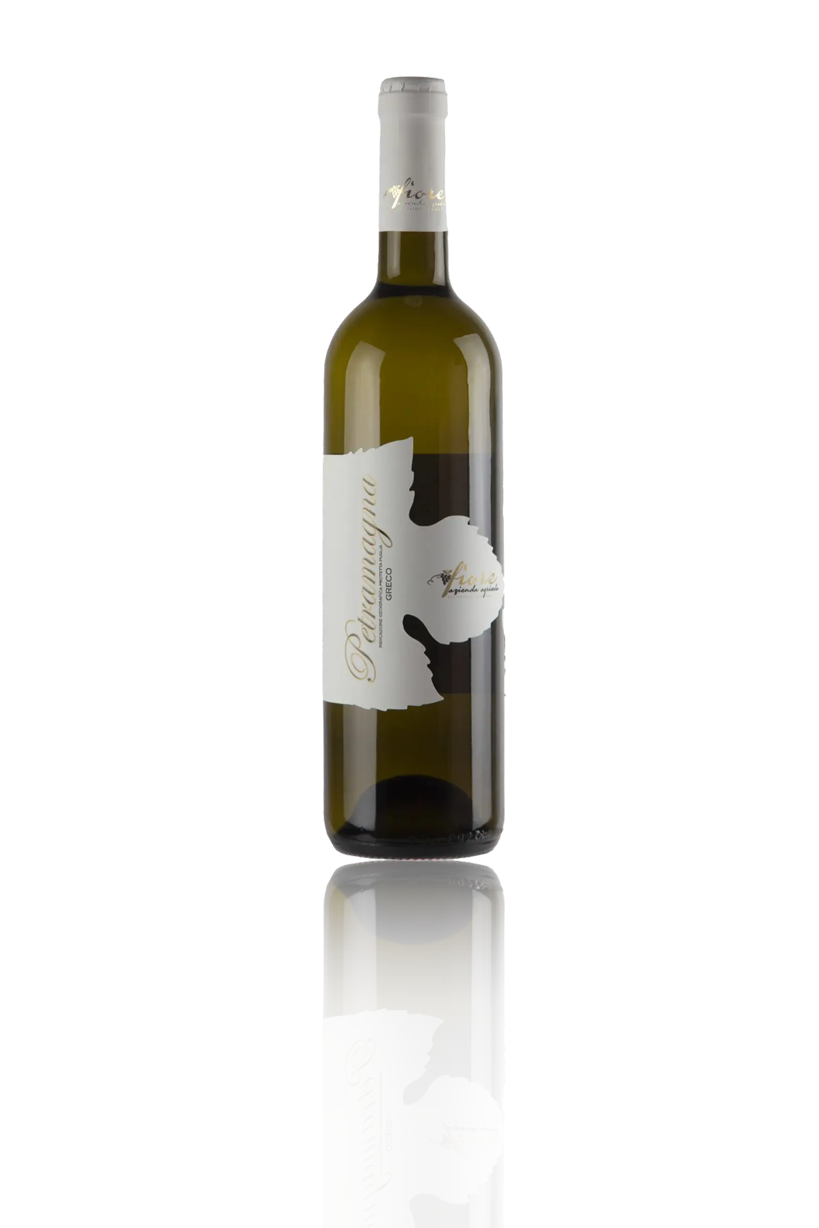 Bottiglia di vino Petramagna Bianco di Cantine Fiore