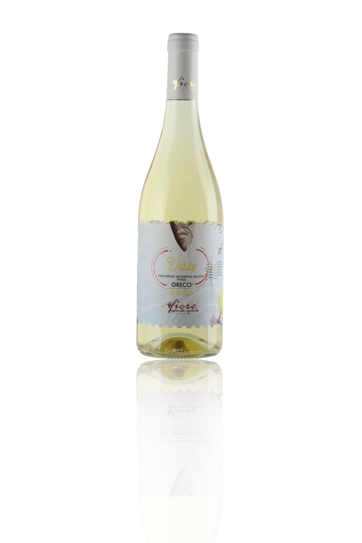 Bottiglia di vino Visto di Cantine Fiore