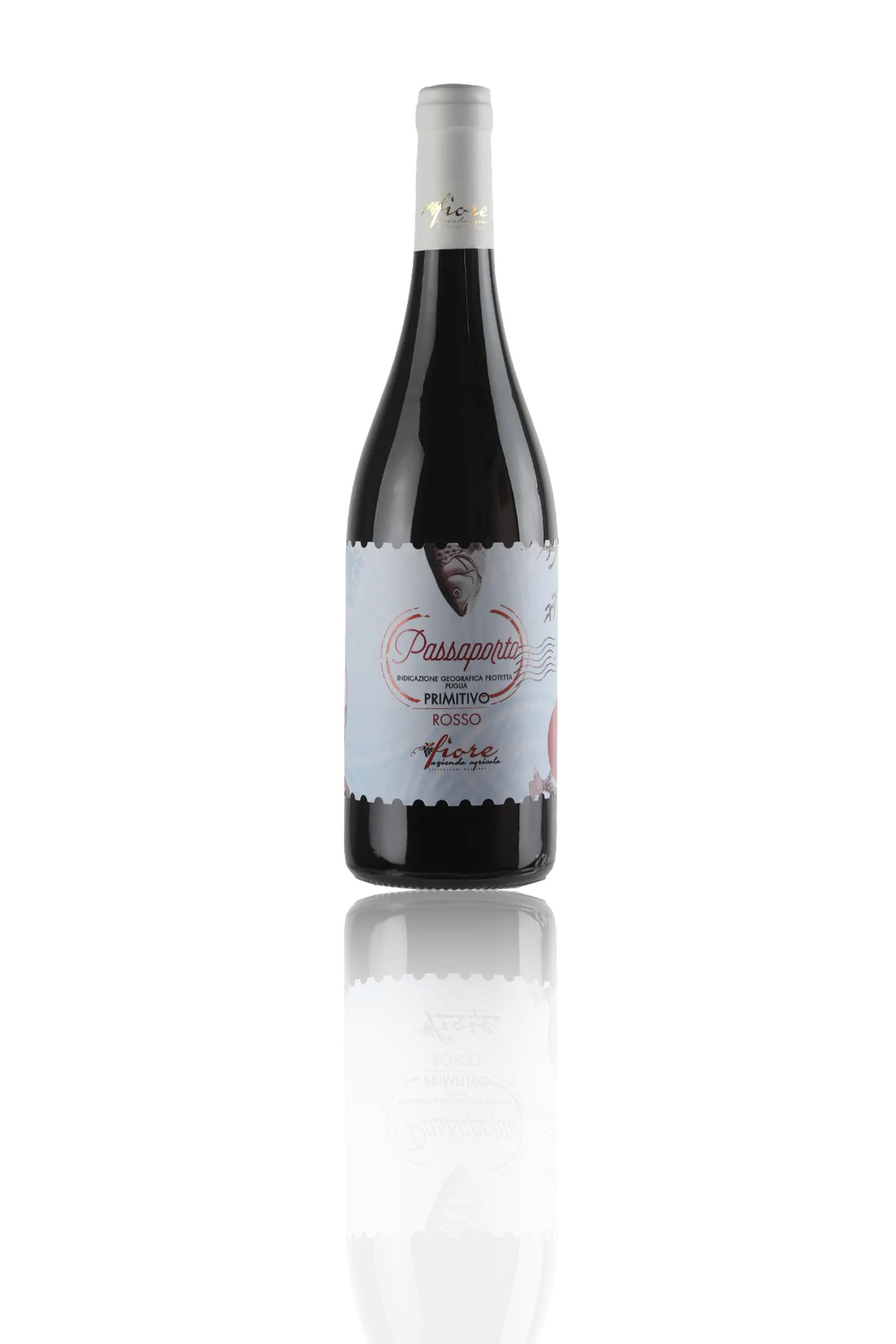 Bottiglia di vino Passaporto di Cantine Fiore