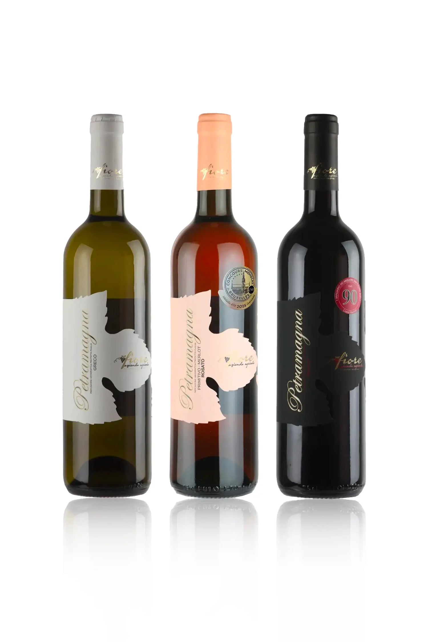 Kit vini Trittico Petramagna: Rosso, Rosato, Bianco