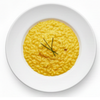 Risotto in piatto bianco per Cantine Fiore